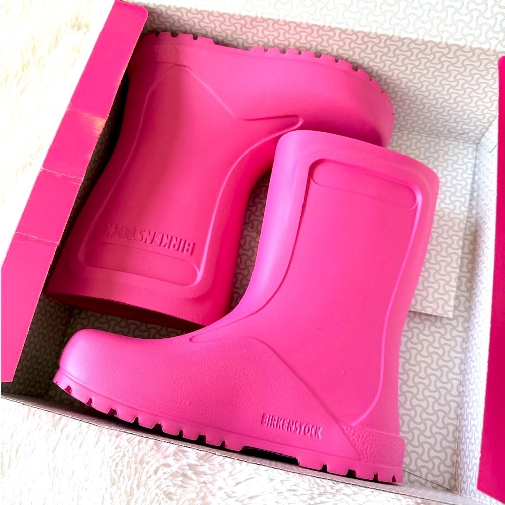 Birkenstock Kids Bright Pink Rain Boots